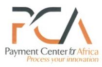 PCA-PAYMENT CENTER FOR AFRICA PROCESS YOUR INNOVATION