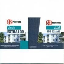 3Z PEINTURE VINYLE EXTRA 100(PEINTURE VINYLIQUE POUR FINITION SOIGNEE INTERIEUR ET EXTERIEUR)