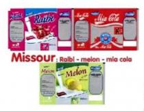 MISSOUR : RAIBI-MELON-MIA-COLA