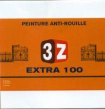 3Z PEINTURE ANTI-ROUILLE EXTRA 100