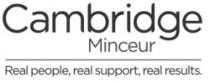 CAMBRIDGE MINCEUR REAL PEOPLE, REAL SUPPORT, REAL RESULTS.