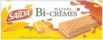 GAUFRETTES SAIDA BI-CRÈMES, MANDARIN-LEMON FLAVOUR