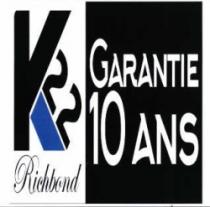 K22 RICHBOND GARANTIE 10 ANS