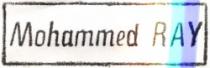 MOHAMMED RAY