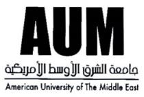 AUM AMERICAN UNIVERSITY OF THE MIDDLE EAST