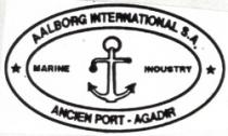 AALBORG INTERNATIONAL MARINE INDUSTRY