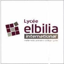 LYCEE ELBILIA INTERNATIONAL MATERNELLE PRIMAIRE COLLEGE LYCEE
