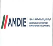 AMDIE AGENCE MAROCAINE DE DEVELOPPEMENT DES INVESTISSEMENTS ET DES EXPORTATIONS
