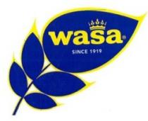 WASA SINCE 1919