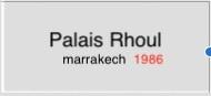 PALAIS RHOUL MARRAKECH 1986