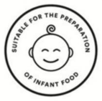 SUITABLE FOR THE PREPARATION OF INFANT FOOD
