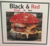 BLACK & RED ROUGE ET NOIR