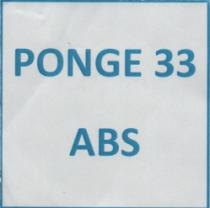 PONGE 33 ABS