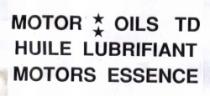 MOTOR*OIL TD HUILE LUBRIFIANT MOTORS ESSENCE