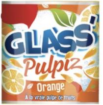 GLASS' PULPIZ ORANGE