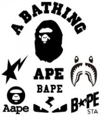 A BATHING APE AAPE BAPE STA