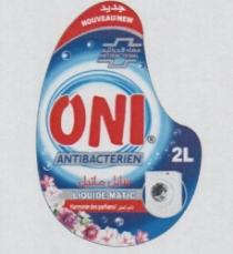 ONI LIQUIDE MATIC ANTIBACTÉRIEN