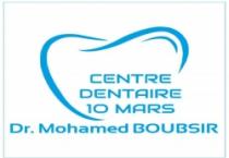 CENTRE DENTAIRE 10 MARS DR.MOHAMED BOUBSIR