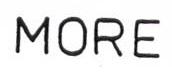 MORE