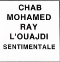 CHAB MOHAMED RAY L'OUAJDI SENTIMENTALE