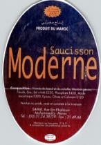 SAUCISSON MODERNE