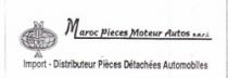 MAROC PIECES MOTEUR AUTOS SARL