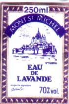MONT St MICHEL EAU DE LAVANDE