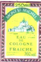 MONT St MICHEL EAU DE COLOGNE FRAICHE
