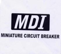 MDI MINIATURE CIRCUIT BREAKER