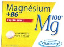 MAGNESIUM+B6 MG 100%