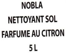 NOBLA NETTOYANT SOL PARFUME AU CITRON 5L