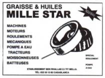 GRAISSE & HUILES MILLE STAR