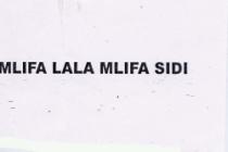 MLIFA LALA MLIFA SIDI