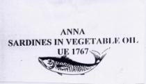 ANNA SARDINES IN VEGETABLE OIL UE 1767