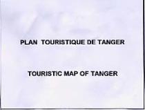 PLAN TOURISTIQUE DE TANGER TOURISTIC MAP OF TANGER