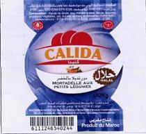 CALIDA MORTADELLE AUX PETITS LEGUMES