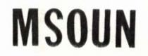 MSOUN