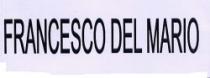 FRANCESCO DEL MARIO