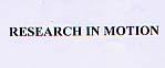 RESEARCH IN MOTION