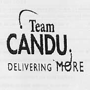 TEAM CANDU DELIVERING MORE