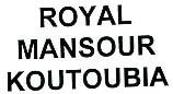ROYAL MANSOUR KOUTOUBIA