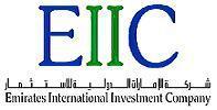 EIIC & EMIRATES INTERNATIONAL INVESTMENT COMPANY + CARACTERES EN ARABE
