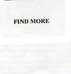 FIND MORE