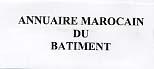ANNUAIRE MAROCAIN DU BATIMENT