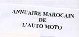 ANNUAIRE MAROCAIN DE L'AUTO MOTO