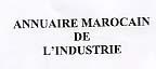 ANNUAIRE MAROCAIN DE L'INDUSTRIE