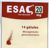 ESAC 20 MG 14 GÉLULES