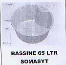 BASSINE 65 LTR SOMASYT
