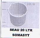 SEAU 20 LTR SOMASYT
