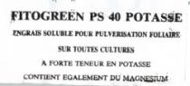 FITOGREEN PS 40 POTASSE